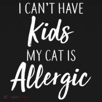 I Can't Have Kids My Cat Is Allergic Tote Bag thumb 4