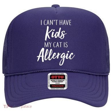 I Can't Have Kids My Cat Is Allergic Hat