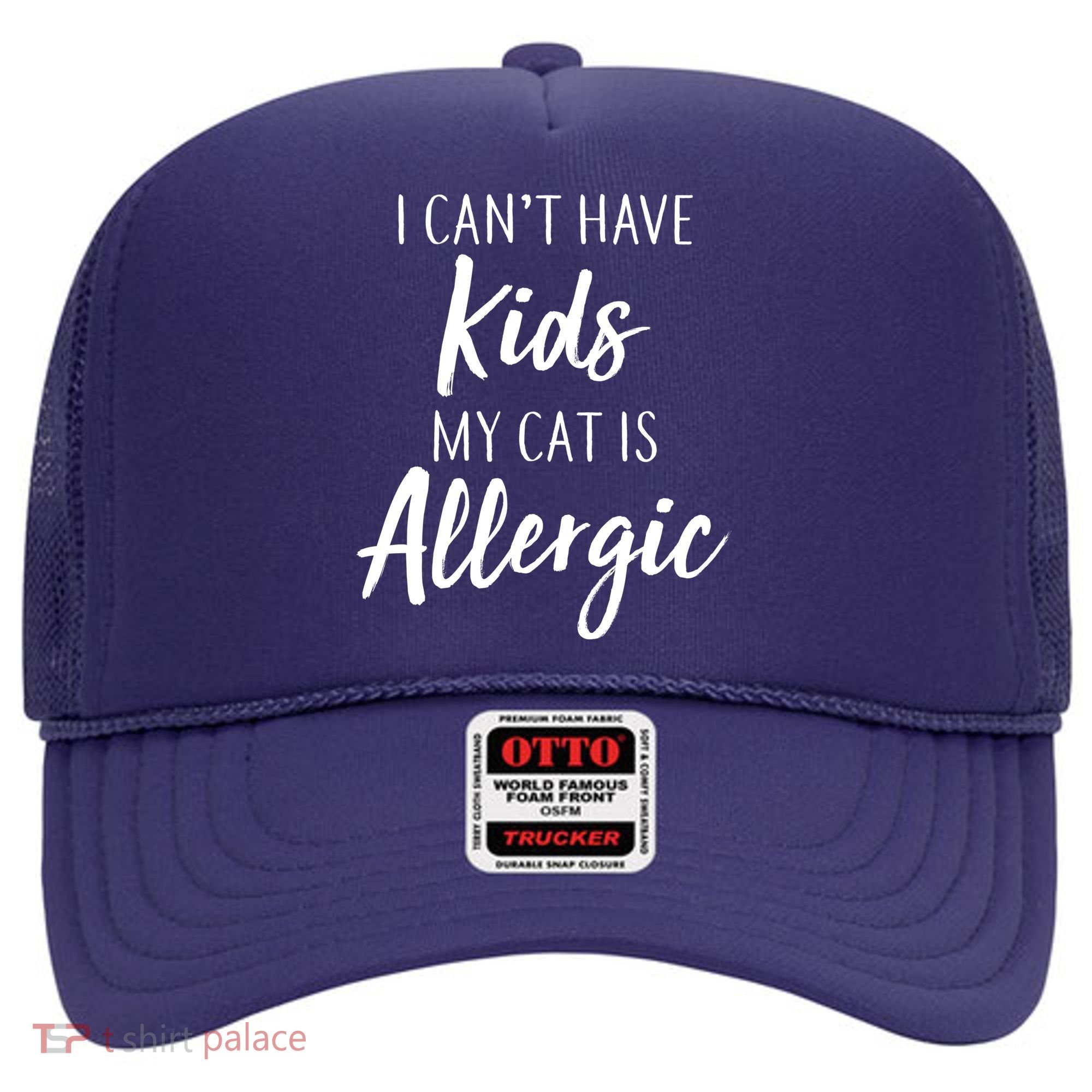 I Can't Have Kids My Cat Is Allergic Hat