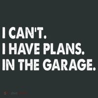 I Can't Have Plans In the Garage Kids Hoodie thumb 5
