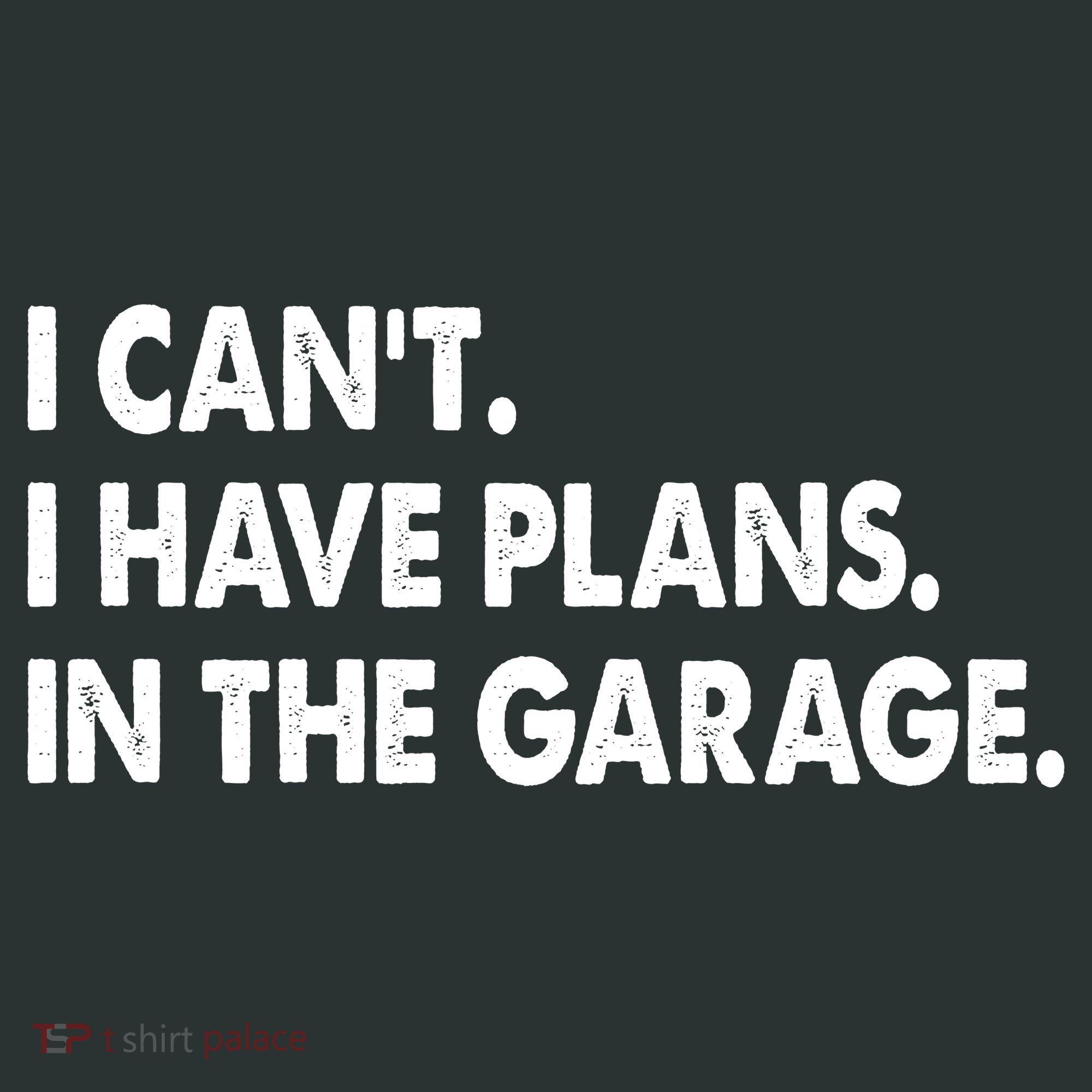 I Can't Have Plans In the Garage Kids Long Sleeve Shirt