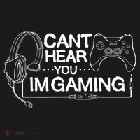 I Can't Hear You I'm Gaming Funny Gamer Backpack thumb 2