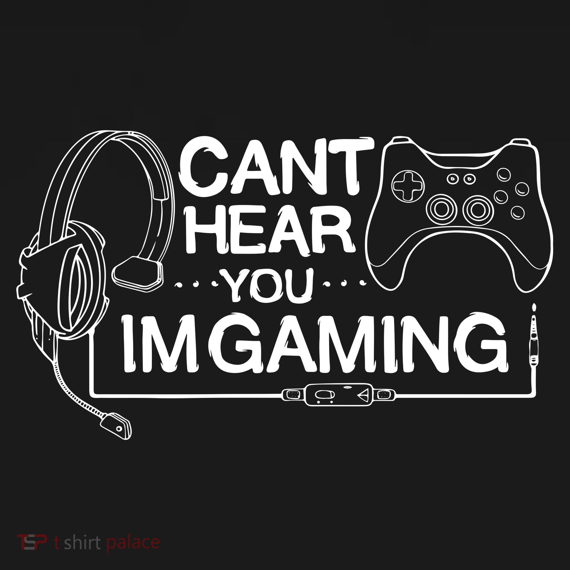 I Can't Hear You I'm Gaming Funny Gamer Bucket Hat