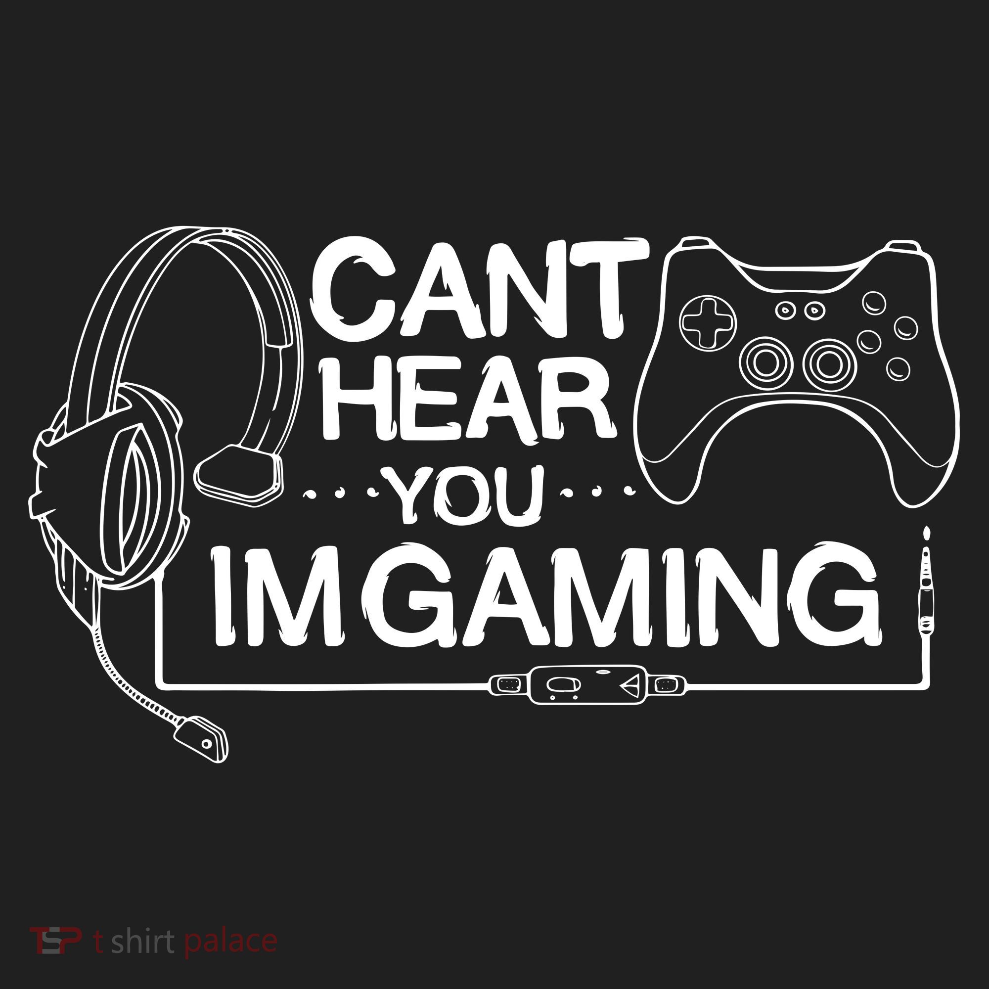 I Can't Hear You I'm Gaming Funny Gamer Beanie
