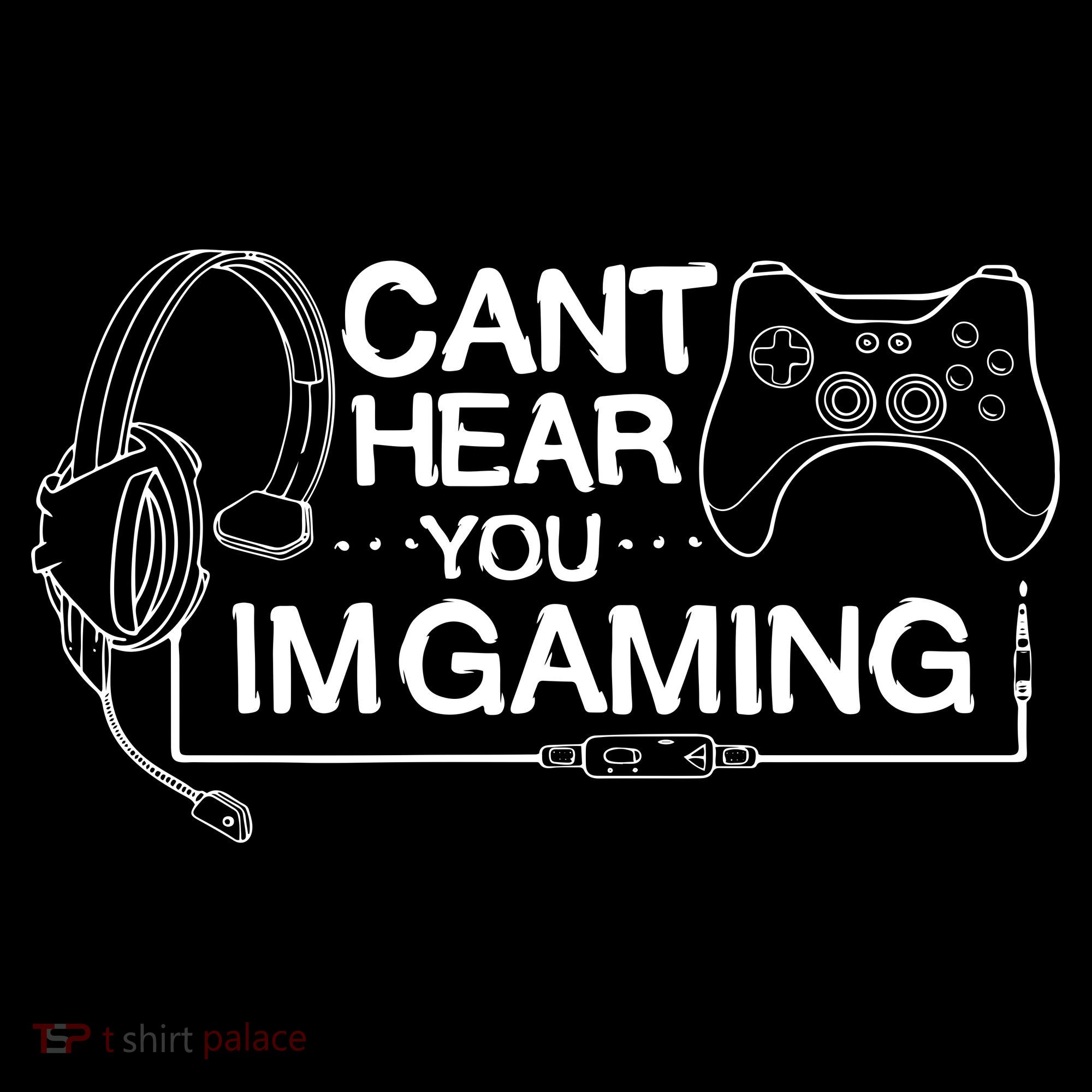 I Can't Hear You I'm Gaming Funny Gamer Women's Hoodie