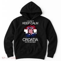 I Can't Keep Calm Croatia Is Playing Hoodie thumb 0