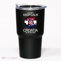 I Can't Keep Calm Croatia Is Playing Tumbler thumb 0