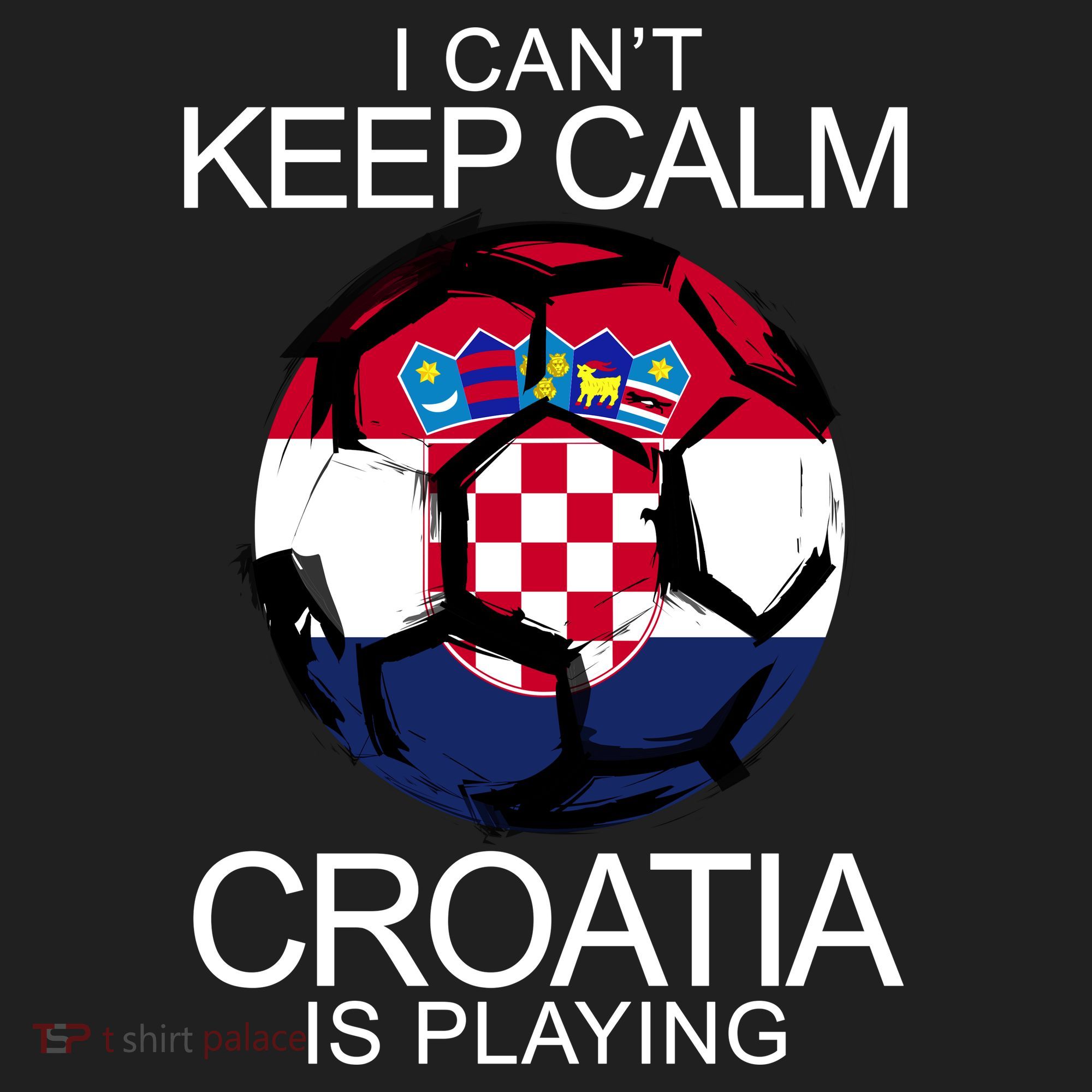 I Can't Keep Calm Croatia Is Playing Golf Towel