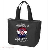I Can't Keep Calm Croatia Is Playing Tote Bag thumb 3