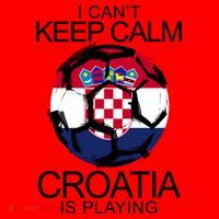 I Can't Keep Calm Croatia Is Playing Santa Hat thumb 1