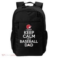 I Can't Keep Calm I'm A Baseball Dad Backpack thumb 0