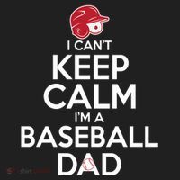 I Can't Keep Calm I'm A Baseball Dad Tumbler thumb 3