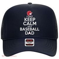 I Can't Keep Calm I'm A Baseball Dad Hat thumb 0