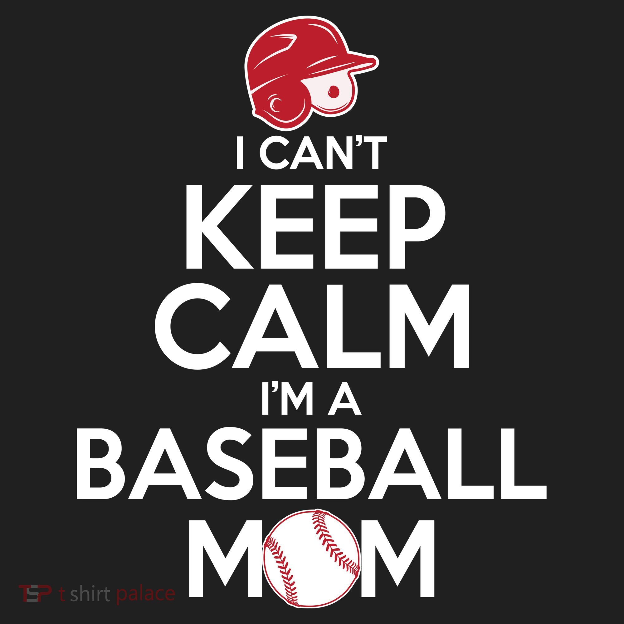 I Can't Keep Calm I'm A Baseball Mom Hat