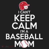 I Can't Keep Calm I'm A Baseball Mom Golf Towel thumb 3