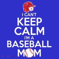 I Can't Keep Calm I'm A Baseball Mom Women's Long Sleeve Shirt thumb 2