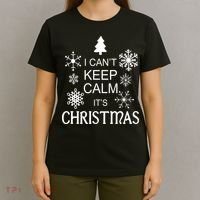 I Can't Keep Calm It's Christmas T-Shirt thumb 4