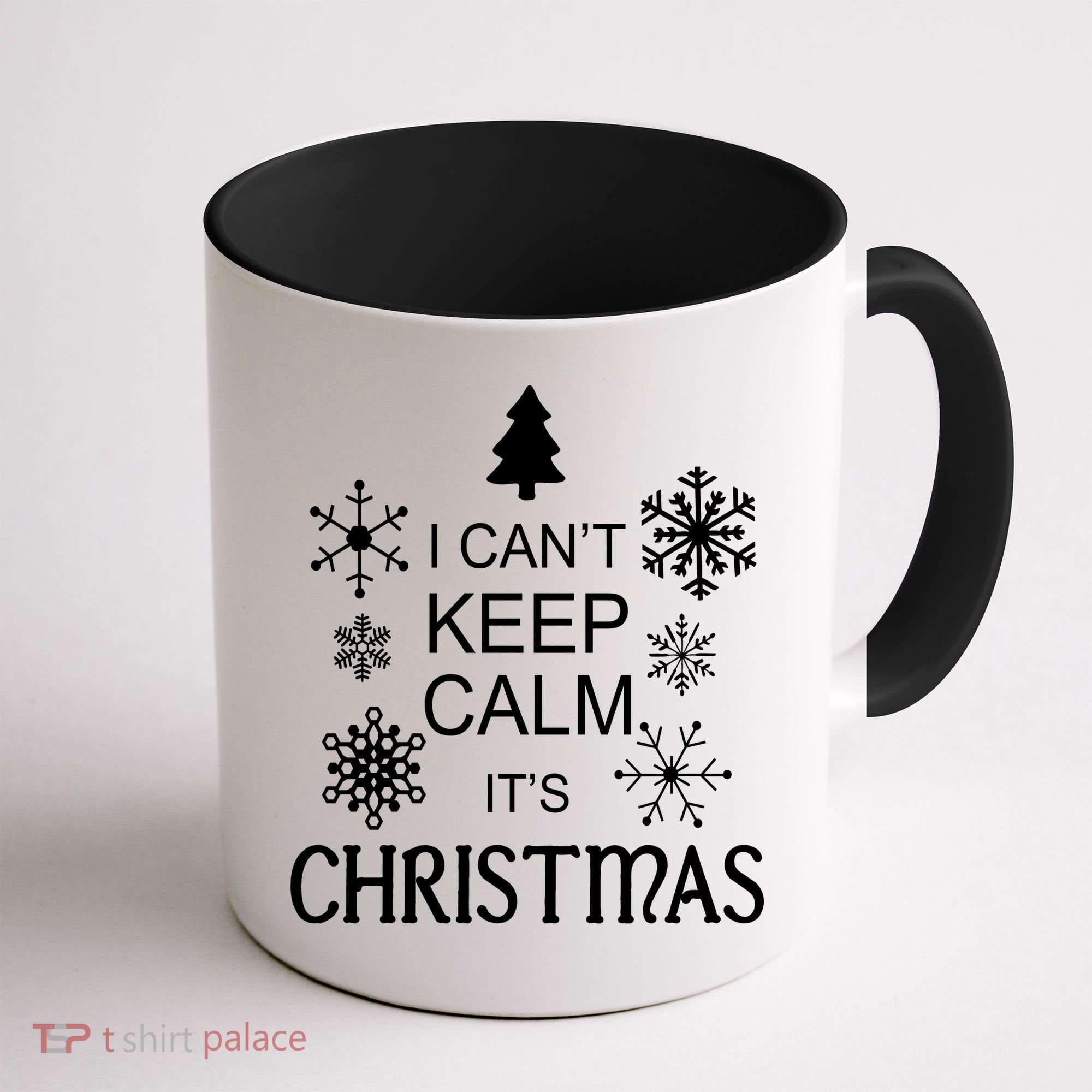 I Can't Keep Calm It's Christmas Coffee Mug