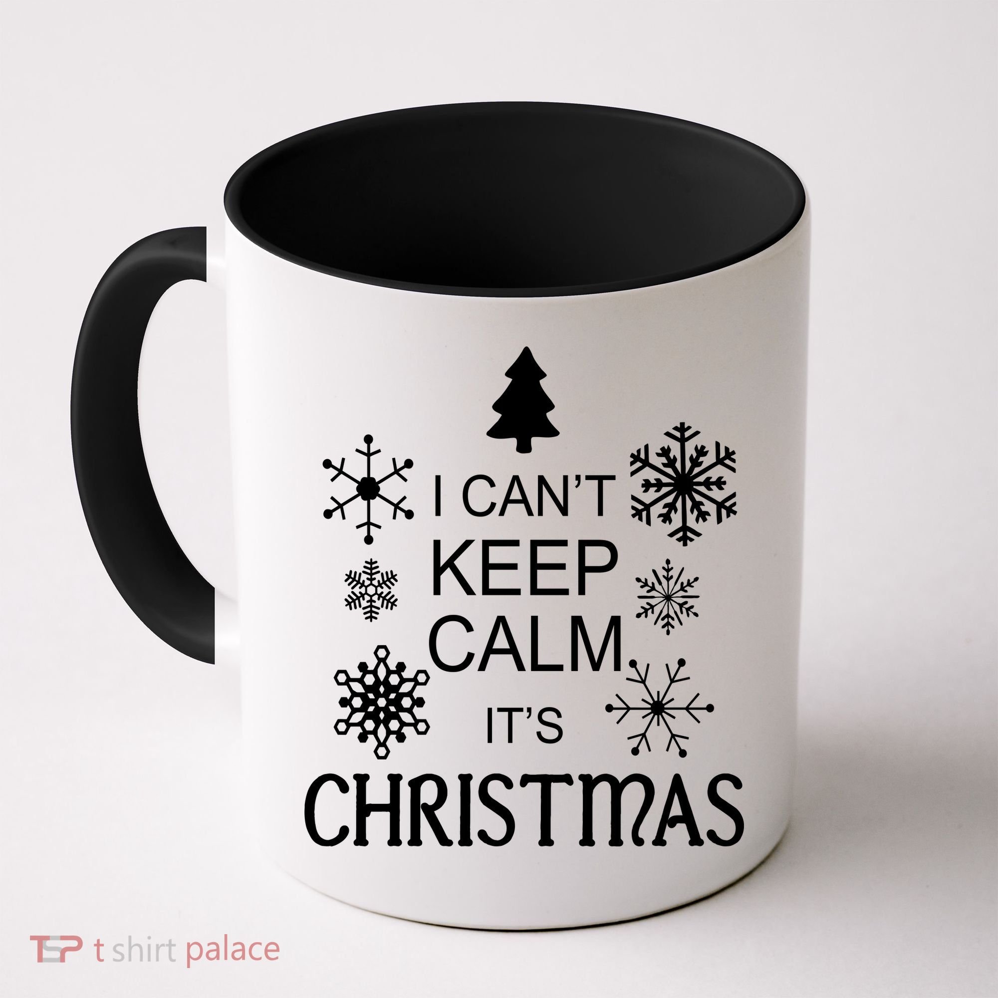 I Can't Keep Calm It's Christmas Coffee Mug