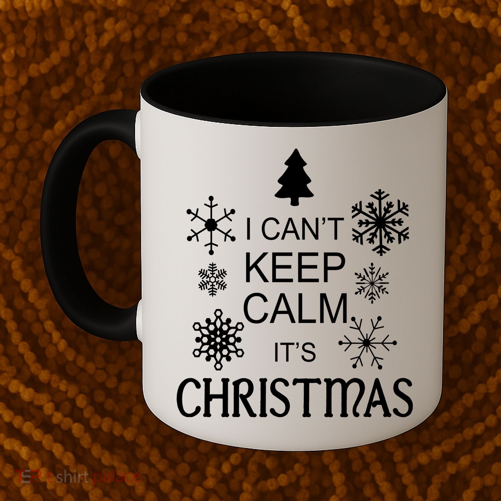 I Can't Keep Calm It's Christmas Coffee Mug