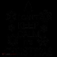 I Can't Keep Calm It's Christmas Coffee Mug thumb 5