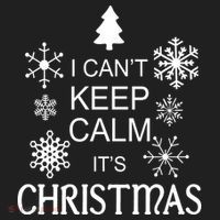 I Can't Keep Calm It's Christmas Beanie thumb 2