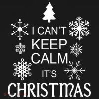 I Can't Keep Calm It's Christmas Polo thumb 3