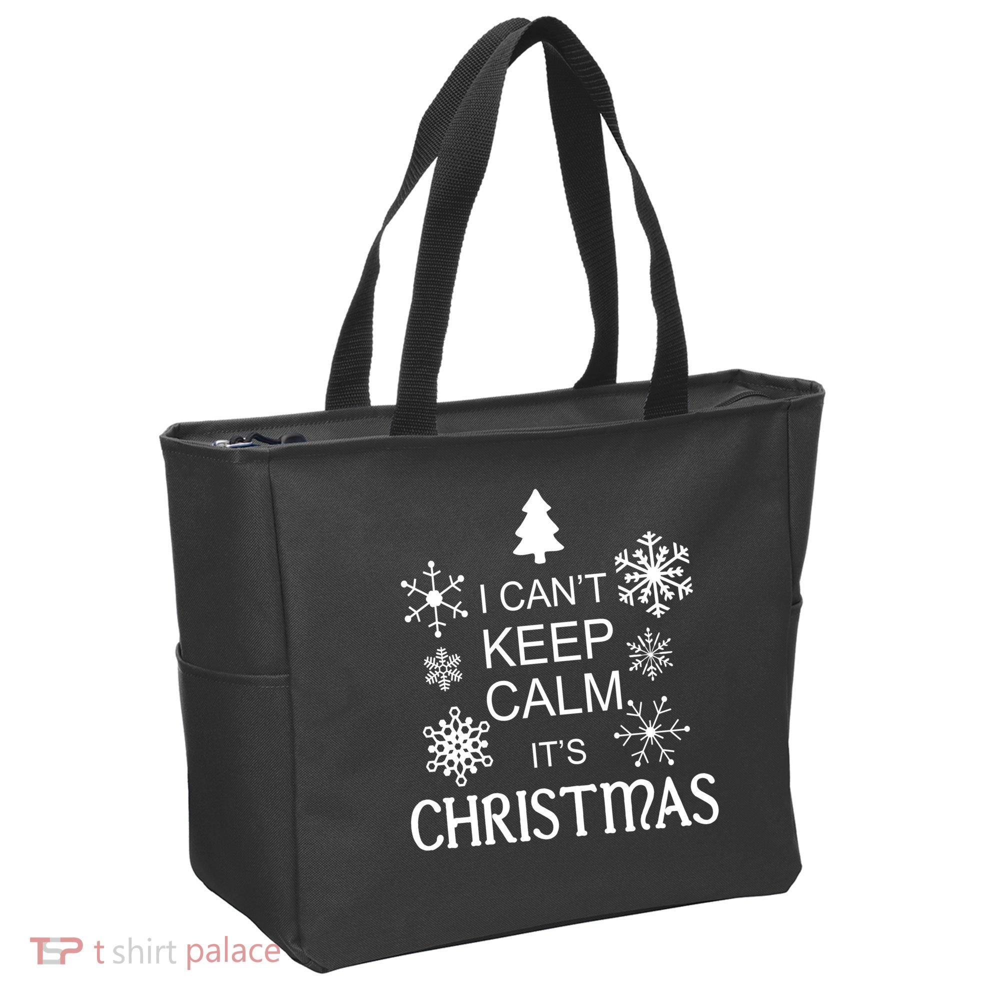 I Can't Keep Calm It's Christmas Tote Bag