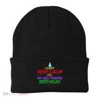 I Can't Keep Calm It's My Best Friends Birthday Beanie thumb 0