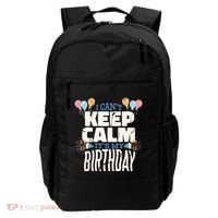 I Can't Keep Calm It's My Birthday Backpack thumb 0