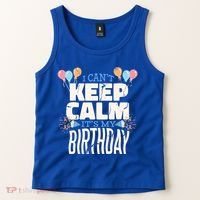 I Can't Keep Calm It's My Birthday Tank Top thumb 2