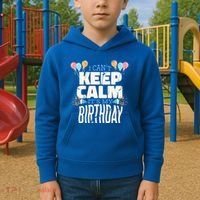 I Can't Keep Calm It's My Birthday Kids Hoodie thumb 2