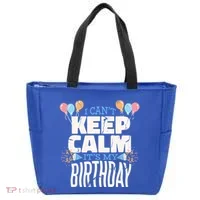 I Can't Keep Calm It's My Birthday Tote Bag thumb 0