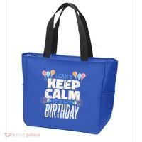 I Can't Keep Calm It's My Birthday Tote Bag thumb 3