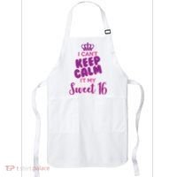 I Can't Keep Calm It's MY Sweet  16 Apron thumb 0
