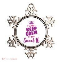 I Can't Keep Calm It's MY Sweet  16 Ornament thumb 0