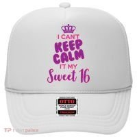 I Can't Keep Calm It's MY Sweet  16 Hat thumb 0