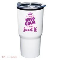I Can't Keep Calm It's My Sweet 16 Tumbler thumb 0
