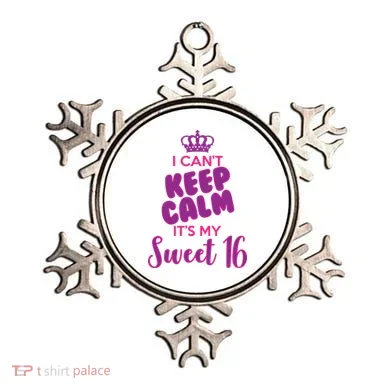 I Can't Keep Calm It's My Sweet 16 Ornament