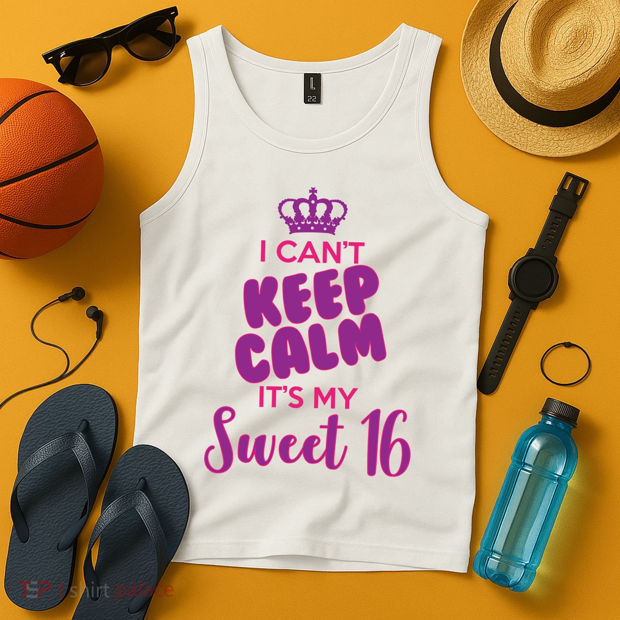 I Can't Keep Calm It's My Sweet 16 Tank Top