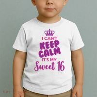 I Can't Keep Calm It's My Sweet 16 Toddler T-Shirt thumb 2