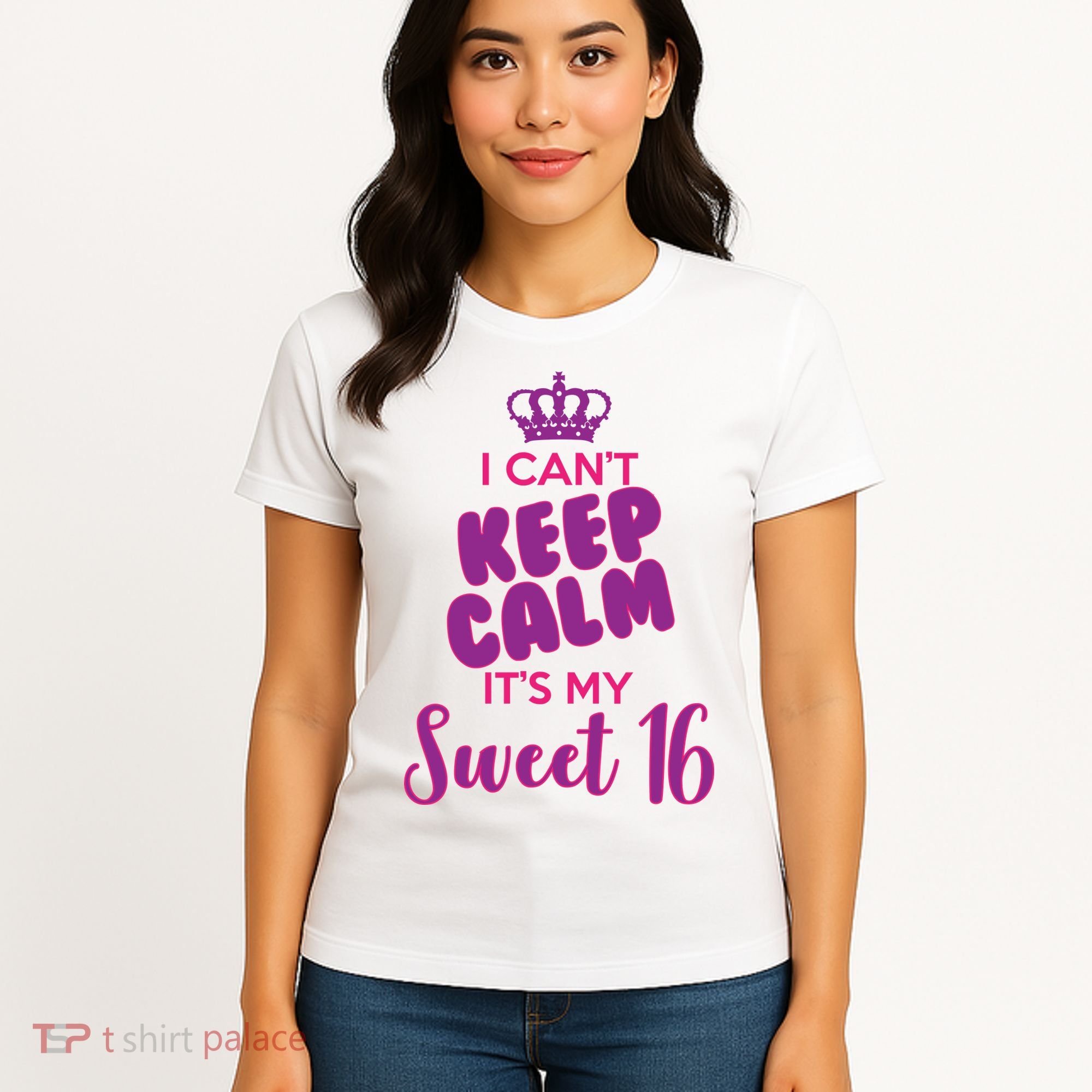 I Can't Keep Calm It's My Sweet 16 Women's T-Shirt