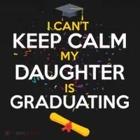 I Can't Keep Calm My Daughter is Graduating Tank Top thumb 6