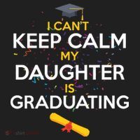 I Can't Keep Calm My Daughter is Graduating Golf Towel thumb 3