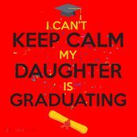 I Can't Keep Calm My Daughter is Graduating Santa Hat thumb 1