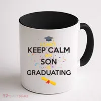 I Can't Keep Calm My Son is Graduating Coffee Mug thumb 1