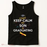 I Can't Keep Calm My Son is Graduating Tank Top thumb 2