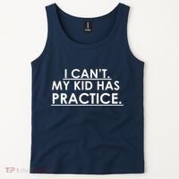I Can't My Kid Has Pratice Funny Tank Top thumb 2