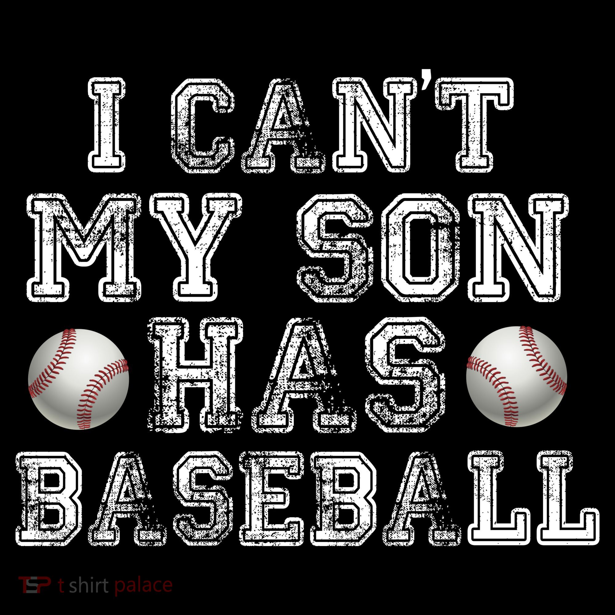 I Can't My Son Has Baseball USA-Made Doggie Bandana