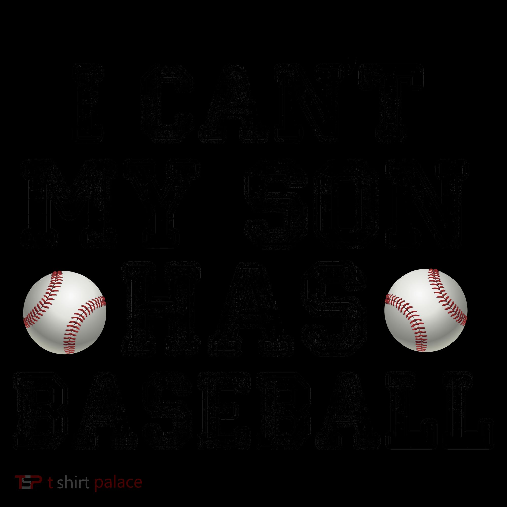 I Can't My Son Has Baseball Coffee Mug